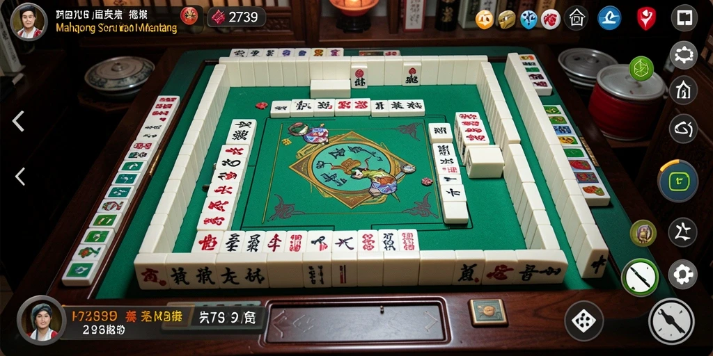 Gameplay menarik dari Mahjong di 2739.