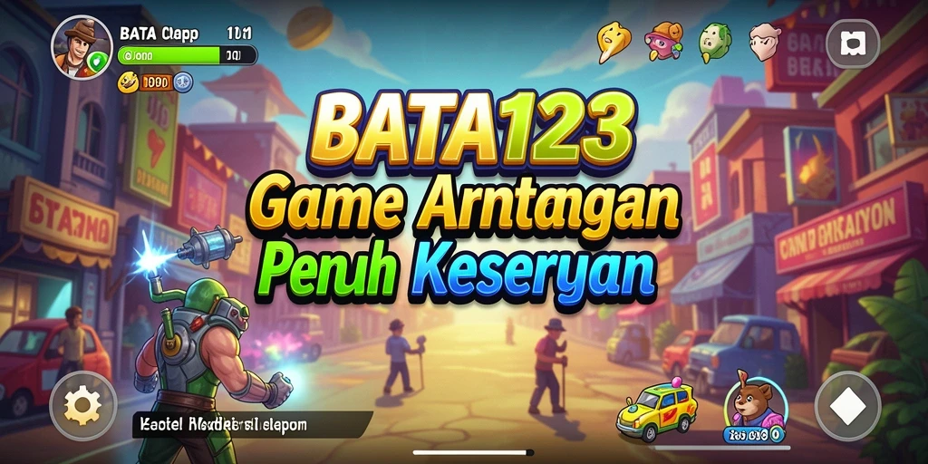 Screenshot menampilkan aksi seru dalam gameplay arcade BATA123.