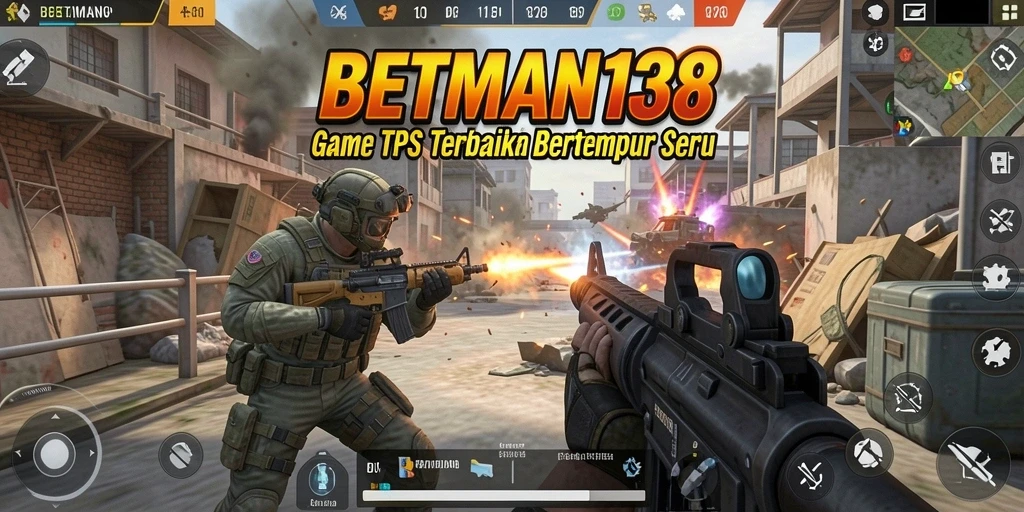Gameplay seru BETMAN138 yang penuh aksi tembak-menembak.