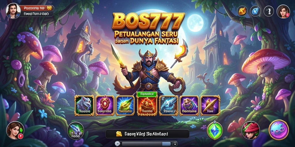 Tampilan gameplay BOS777 yang menakjubkan dan penuh aksi dalam petualangan.