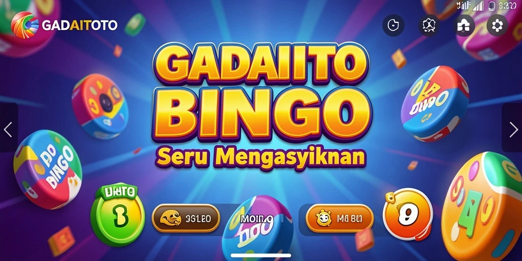 Tampilan menarik dari gameplay GADAITOTO dengan fitur Bingo.