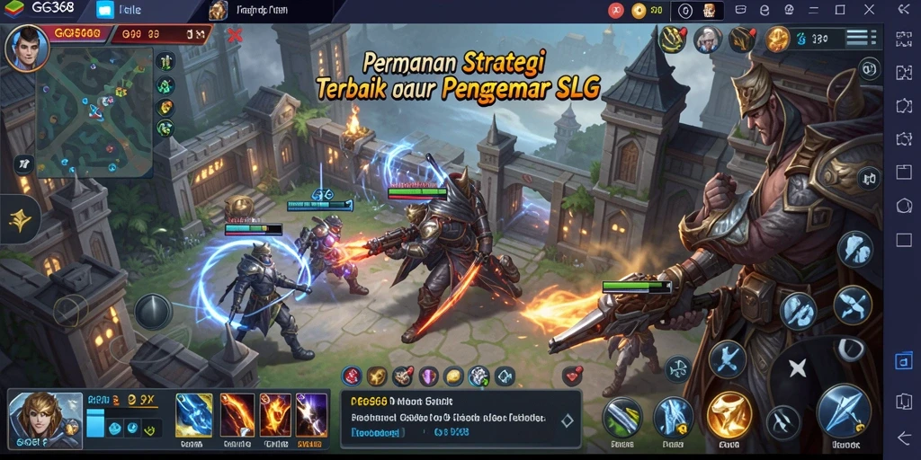 Tampilan gameplay seru dan strategi mendalam di GG368.