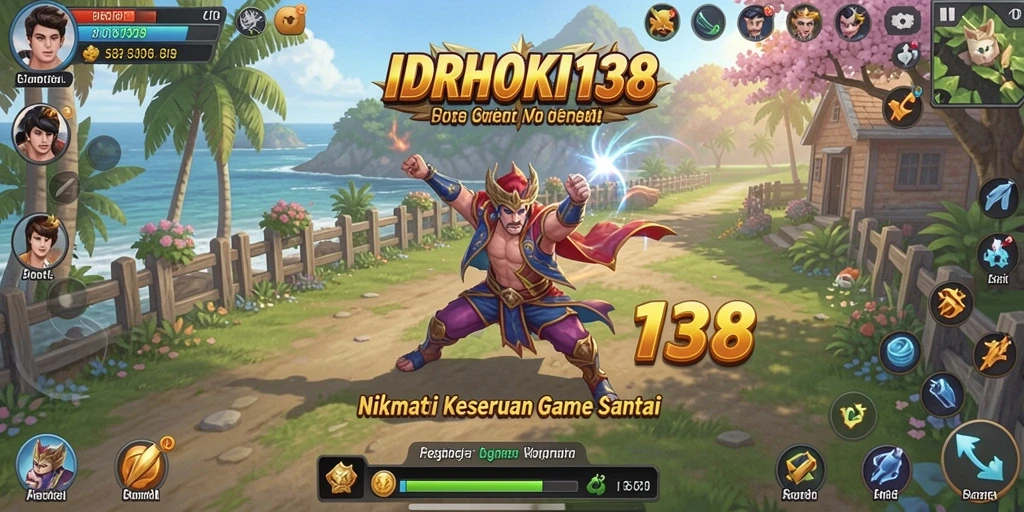 Tampilan tangkapan layar dari gameplay IDRHOKI138 yang seru.