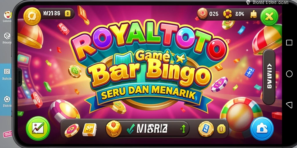 Tampilan gameplay ROYALTOTO yang penuh warna dan seru.