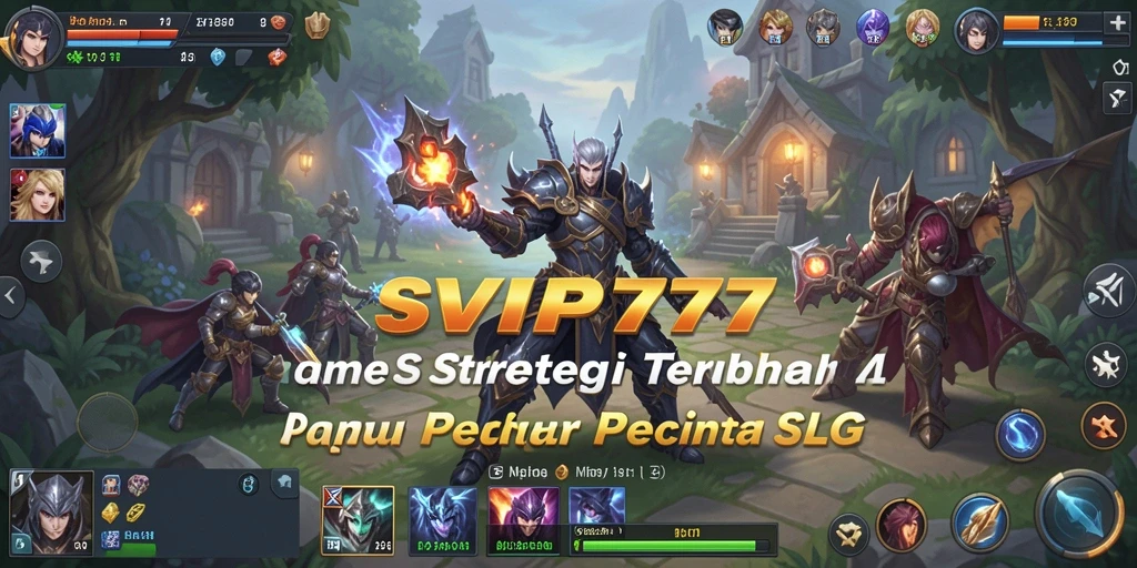 Tampilan menarik dari gameplay SLG yang mendebarkan.