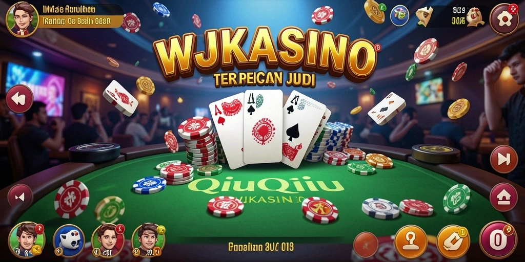 Tampilan gameplay seru di WJKASINO QiuQiu.